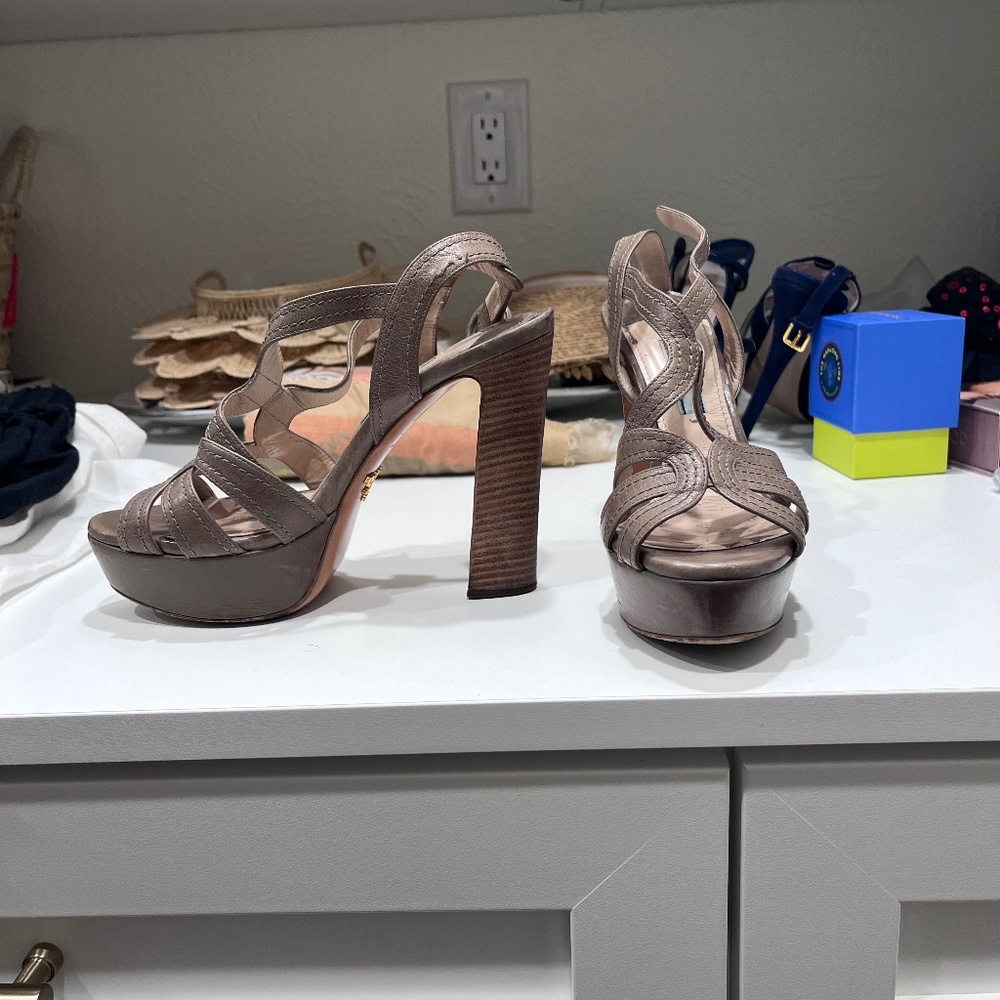 Prada Platform Sandals - image 1